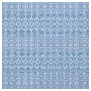 Blaues Boho-Gefärbte Krawatte-Muster Stoff