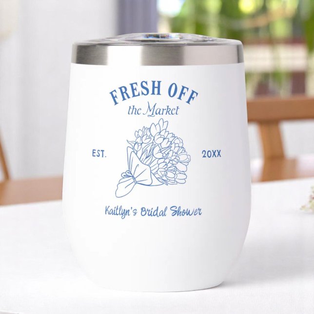 Blaues Brautparty vom Markt (Von Creator hochgeladen)