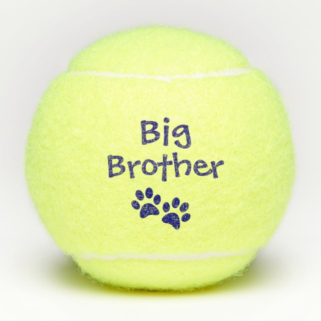 Blaues Bruder-Schoßhund-Katzen-Spielzeug Tennisbälle (Vorderseite)