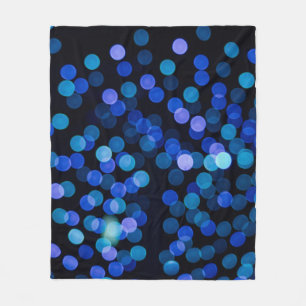 Blaues Bukh-Licht Fleecedecke