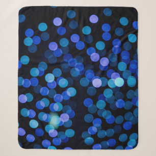 Blaues Bukh-Licht Sherpadecke