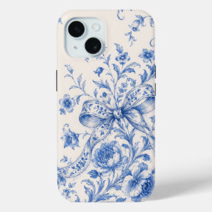 Blaues Chinoiserie-Blumenband-Handyhülle Case-Mate iPhone Hülle