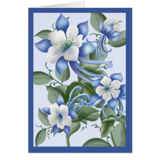 Blaues Columbines