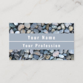 Blaues Cooles Ton Visitenkarte