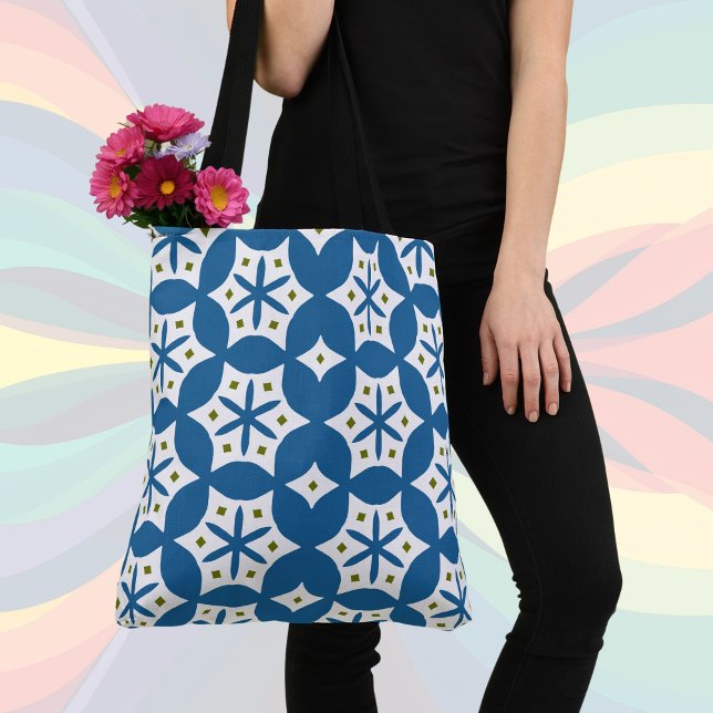 Blaues cvpa10-Muster Tasche (Von Creator hochgeladen)