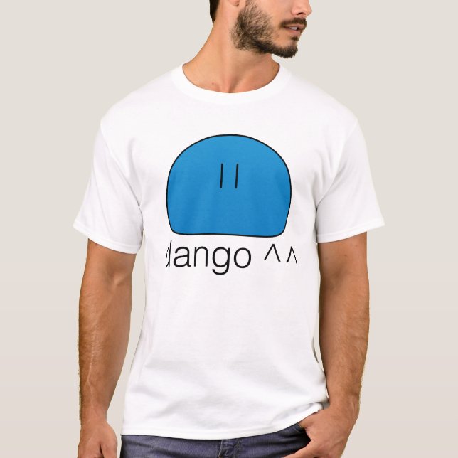 Blaues Dango T-Shirt (Vorderseite)