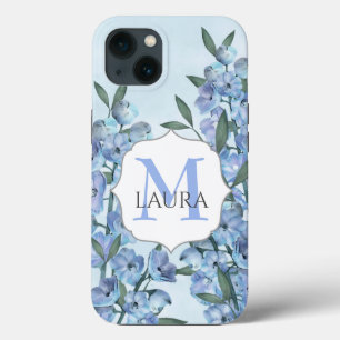 Blaues Delphinium Parco delle camelie Locarno Case-Mate iPhone Hülle