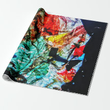 Blaues, dunkles abstraktes Verpackungspapier, Abst