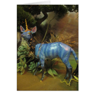 Blaues Einhorn