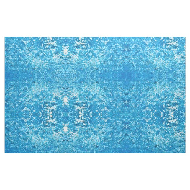 Blaues Eis-Gewebe Stoff (Fat Quarter (45,7 x 55,9 cm))