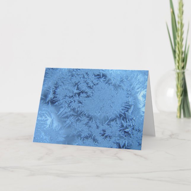 Blaues Eis Karte (Vorderseite)