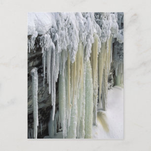 Blaues Eis und abfließendes Grundwasser; Tahquamen Postkarte