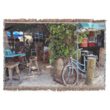 Blaues Fahrrad
