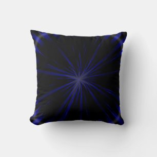 Blaues Fantasy Design Abstrakt Kissen 32