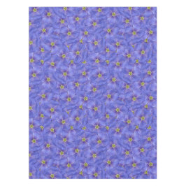 Blaues Flachs Nahtloses Muster Tischdecke