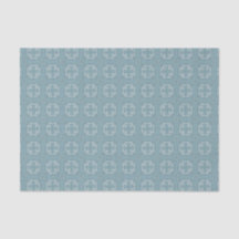 Blaues Fleur-de-Lis-Musterteppichpapier
