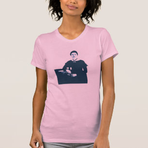 Blaues Foto-Shirt Emilys Dickinson T-Shirt