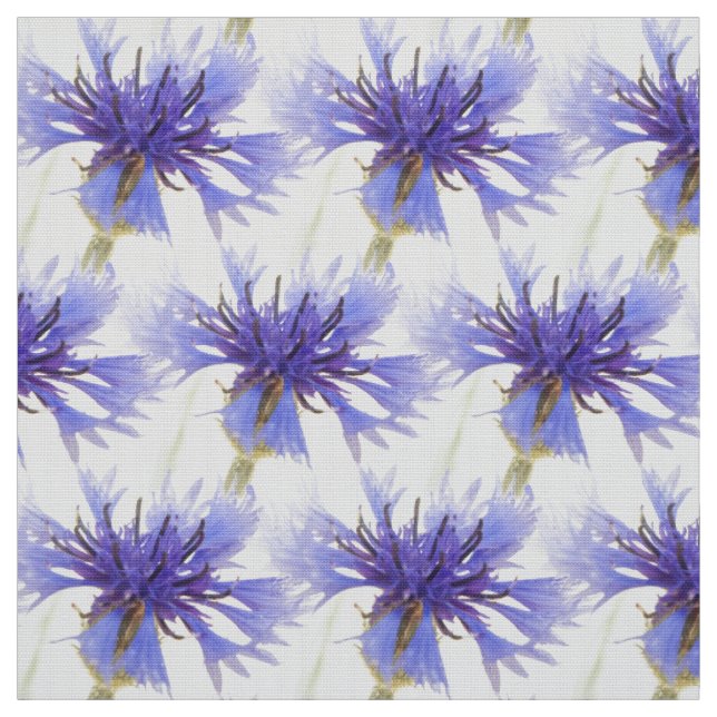 Blaues Foto Stoff (Muster)