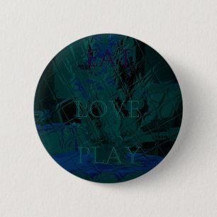 Blaues Französisch  Liebe Essen  Spiel Blütentöne  Button