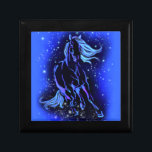 Blaues Geschenkboxen Pferd in der Starrnacht<br><div class="desc">Geschenkboxen mit Pferd, das in blauer Mondlicht läuft Starry Night Magic Animal Zeichne - Wählen / Fügen Sie Ihren einzigartigen Text / Farbe - Make Your Special Gift - Neu formatieren und verschieben oder entfernen und hinzufügen Elemente / Bild mit Anpassungs-Tool ! - Zeichn und Design von MIGNED. Sie können...</div>