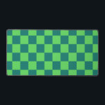 Blaues Gingham-Muster Schreibtischunterlage<br><div class="desc">Blaues Gingham-Muster</div>