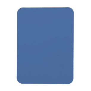 Blaues Glas (Vollfarbe) Magnet