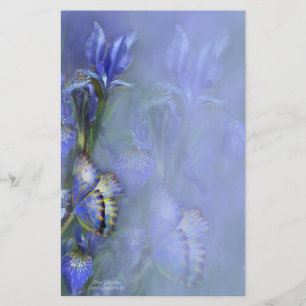 Blaues Göttin-Briefpapier Briefpapier