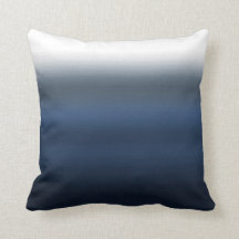 Blaues Grau-Aquarell Bad gefärbter Ombre
