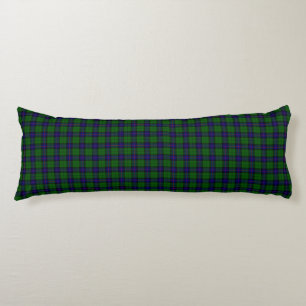 Blaues Grün Armstrong-Clan Tartan kariert Seitenschläferkissen