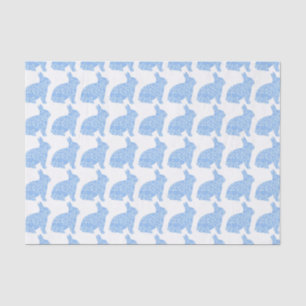 Blaues Häschen-Geschenk-Verpackungs-Seidenpapier Seidenpapier