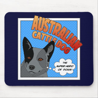 Blaues Heeler Mousepad