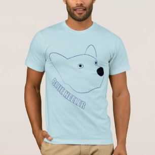 Blaues Heeler T-Shirt