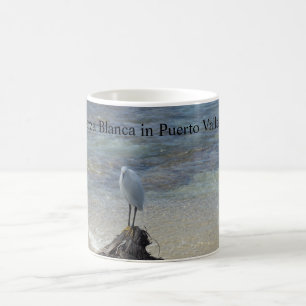 Blaues Himmelswasser und Sandkaffee-Tasse Kaffeetasse