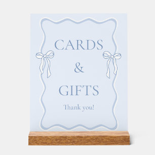 Blaues Hochzeits-Spaß Brautparty Karten & Geschenk Acrylschild