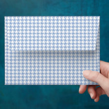 Blaues Houndstooth-Muster