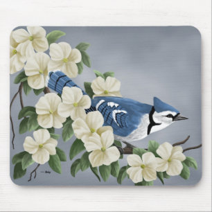 Blaues Jay Mousepads