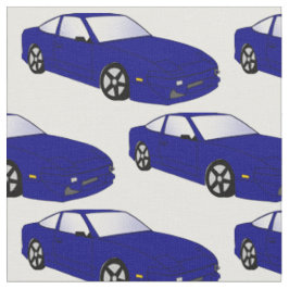Blaues JDM Sport-Auto-Gewebe Stoff