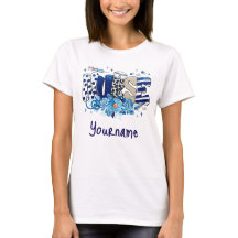 Blaues, kaltblütiges, glänzendes Tiermuster, Blume