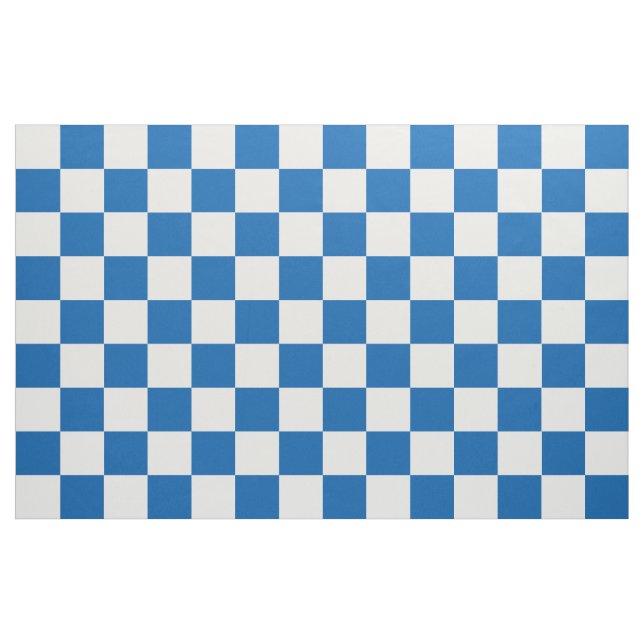 Blaues kariertes stoff (Fat Quarter (45,7 x 55,9 cm))