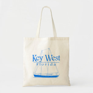 Blaues Key West-Segeln Tragetasche