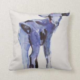 Blaues Kid Cazalla de la Sierra 1999 Kissen