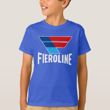 Blaues Kinder-T-Shirt