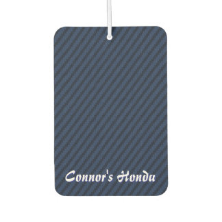 Blaues Kohlefaser Design Autolufterfrischer