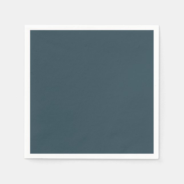 Blaues Koordinationspapier Serviette (Vorderseite)