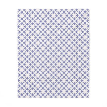 Blaues Kreuzanhänger-Muster