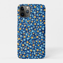 Blaues Little-Blume-Muster Case-Mate iPhone Hülle