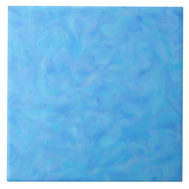 Blaues Marmormuster Fliese (Vorderseite)