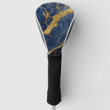 Blaues Marmormuster mit Gold