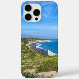 Blaues Meer entlang der Küste bei Poine Dume iPhone 16 Pro Max Hülle