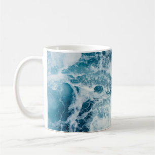 Blaues Meer Kaffeetasse